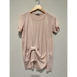 ALL SAINTS| Soft Pink Ruched Top| Small